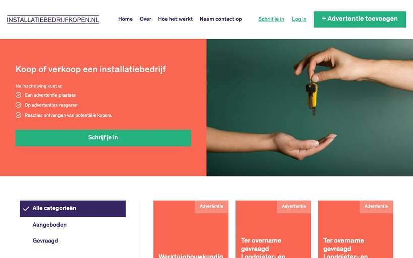 Installatiebedrijfkopen.nl