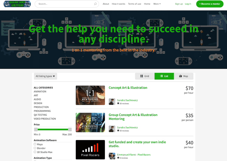 Game Dev Mentors